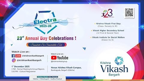 ELECTRA -2025 // DAY -2  // 23RD Annual Day Celebrations