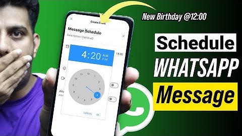 How to Schedule Whatsapp Message [2025]