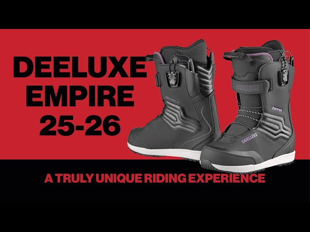 DEELUXE Empire 25-26 Snowboard Boots - YouTube