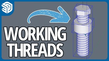 Modeling 3D Printable Threads for Nuts & Bolts