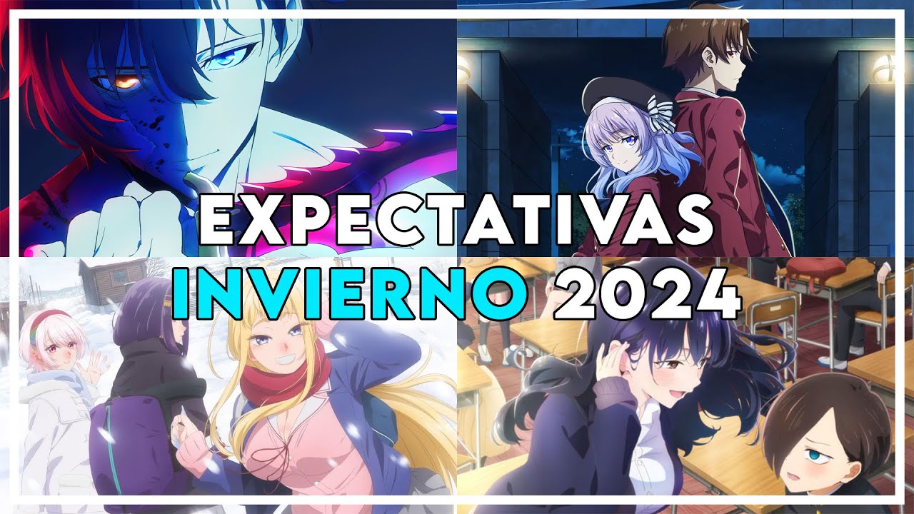 Expectativas para animes de Invierno 2024 BLUX16 YouTube
