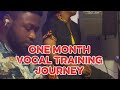 Just completed an incredible 1-month vocal training journey! 🎶 