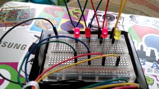 LED's Counting in Binary