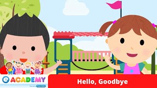 Hello, Goodbye | Greetings | Good Manners | Songs for Kids | Learn English | Kindergarten |Preschool screenshot 3