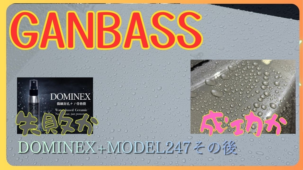 #39 GANBASS 【DOMINEX】その後失敗か？成功か？