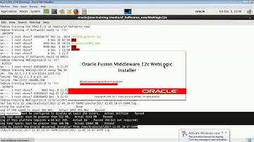 Weblogic 12c Installation in GUI mode on Linux