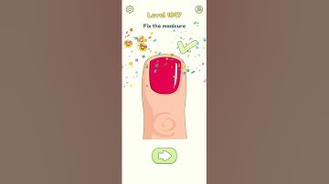 " Fix the manicure " DOP 2 level 1047 #shorts #dop2 #dop2game  #dop2level1047