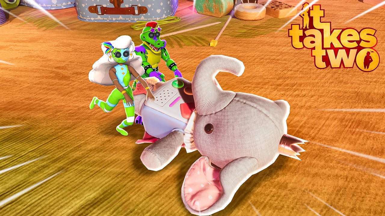 Earth and Monty Are ADDICTED to IT TAKES TWO!