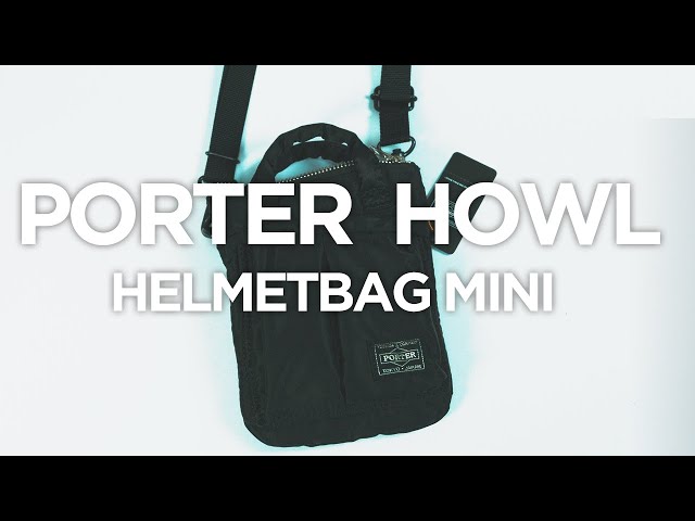 PORTER （ポーター）/ HOWL HELMETBAG MINI - YouTube