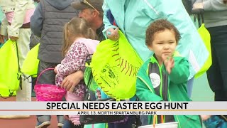 Special needs Easter egg hunt in Spartanburg Co.