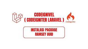 CodeIgnivel - Instalasi Package Ramsey UUID #codeigniter #laravel
