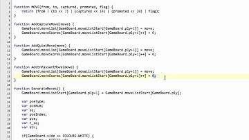 Programming A Chess Engine In Pure Javascript Part 28 - Move Generation #6 - Sliding Pieces