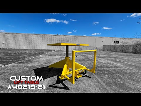 Semiconductor Powder Coated Clean Room Lift Table with Large Handle