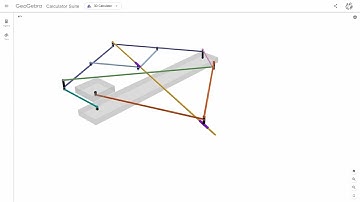 GeoGebra | Bracing for Inverse Parallelogram Linkage 2