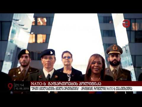 \"ერთი ყველასთვის-ყველა ერთისთვის\" - პრინციპი, რომელიც NATO-ს ქვაკუთხედია