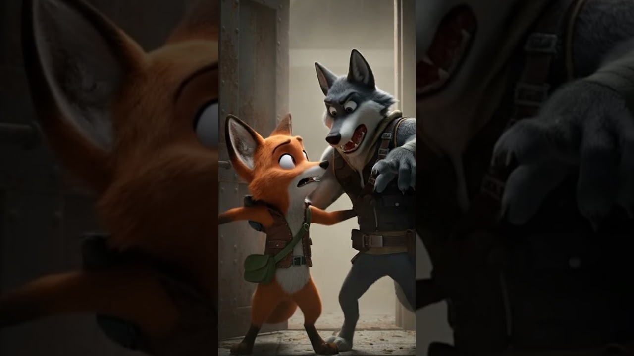 Rooftop Signal Under Neon Skies