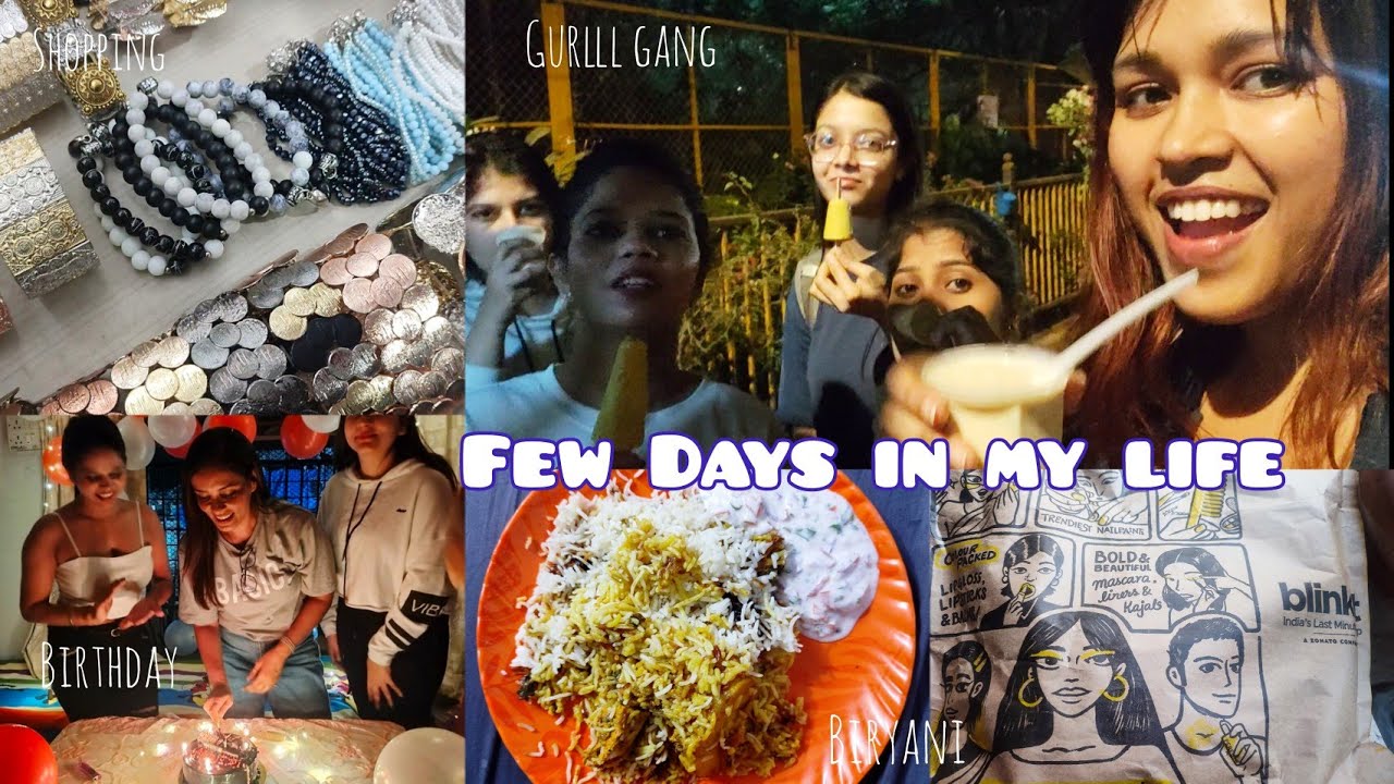A Few Days in My Life | Vlog -:) - YouTube