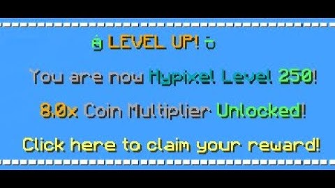 Hitting Hypixel Network Level 250 & Unlocking Black ++ Color