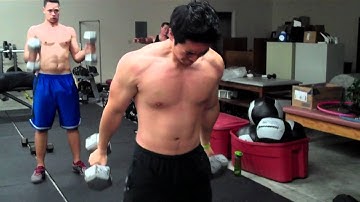 DB Curl Mechanical Drop Set.