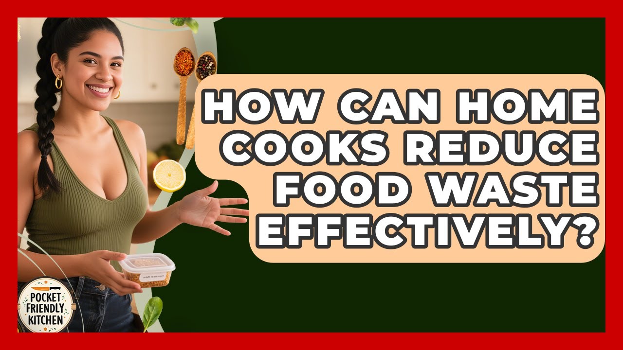 How Can Home Cooks Reduce Food Waste Effectively? | Pocket Friendly Kitchen News
