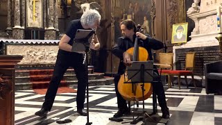 Haendel-Halvorsen PASSACAGLIA (Extract) : Marc Grauwels, Flute & Alexandre Debrus, Cello / LIVE.