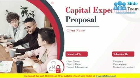 Capital Expenditure Proposal PowerPoint Presentation Slides