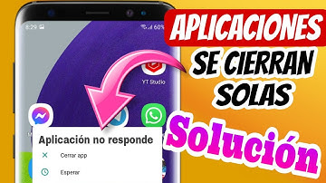 SE CIERRAN SOLAS LAS APLICACIONES | app me bota (me saca la aplicacion) ANDROID SOLUCION 2022