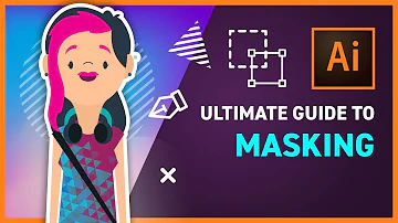 How do you make a mask in Illustrator?