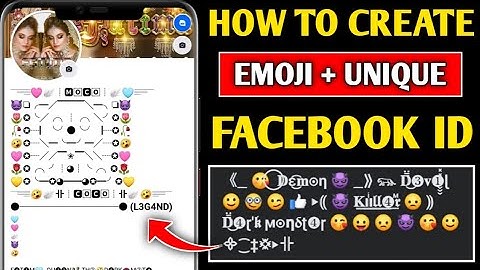 How to create emoji 😈 name facebook id Without Update 2023 | Emoji name facebook id new script 2023