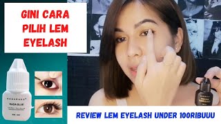 CARA PASANG EYELASH EXTENSION SENDIRI | modal di bawah 50 ribu!!