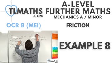 OCR MEI Mechanics Minor C: Friction: 12 Example 8