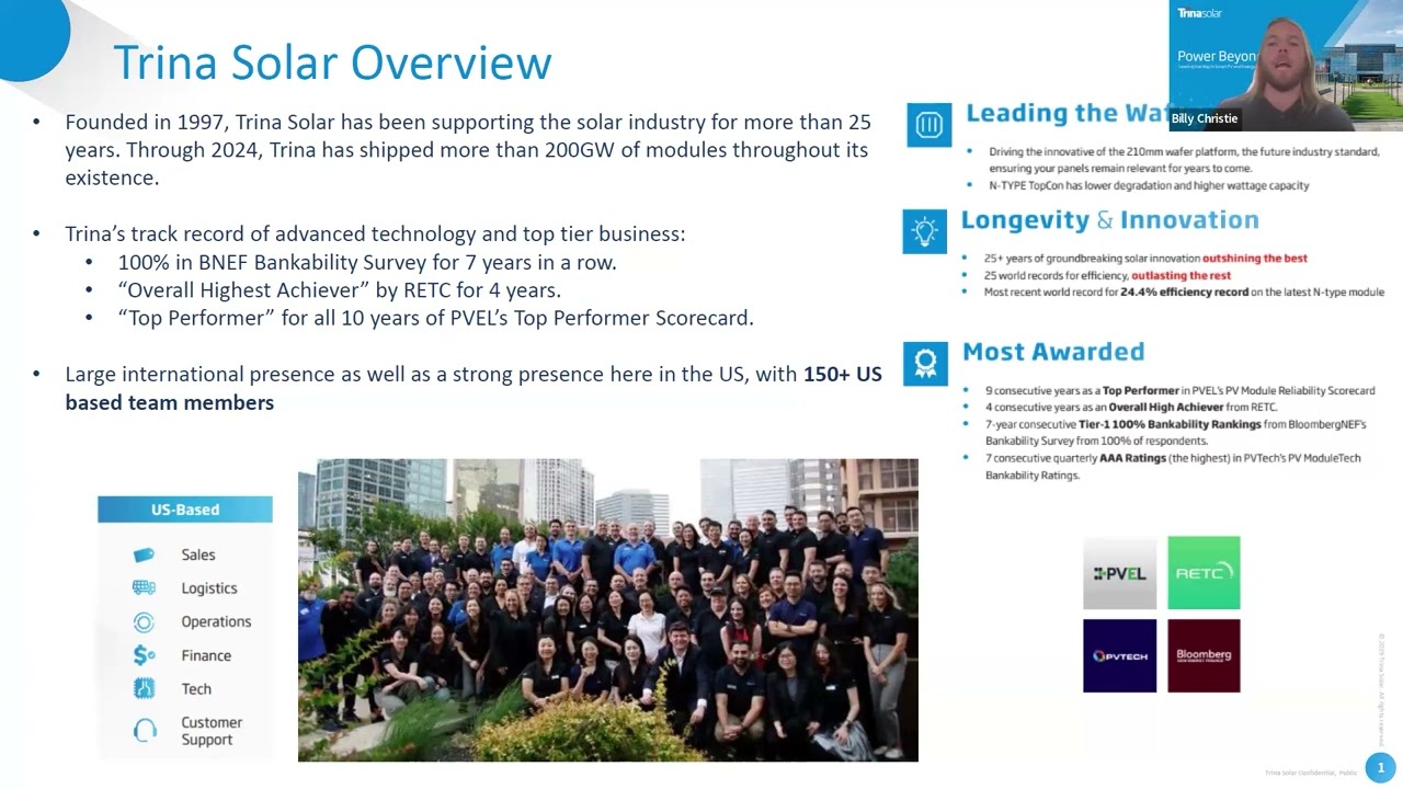 Trina’s New Texas Manufacturing Facility and U.S. Growth