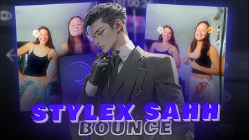 STYLEX SAHH BOUNCE IN ALIGHT MOTION  | ALIGHT MOTION TUTORIALS + XML