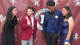2022 Bayonne High School Garnet Carpet