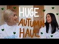 HUGE AUTUMN HAUL! | ZARA, ASOS etc! | Sophia and Cinzia