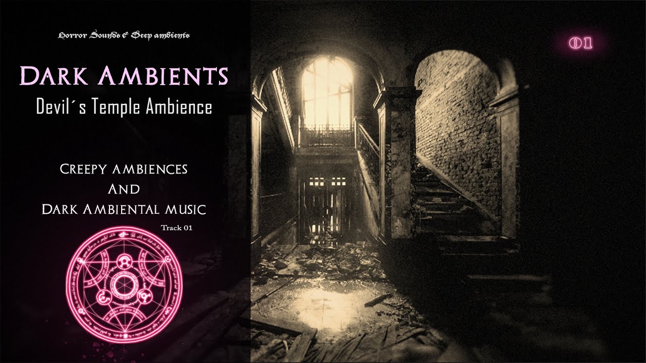 Dark Atmospheric Ambient - Temple Ambience 10Min AMB | Church Ambient | Creepy Music