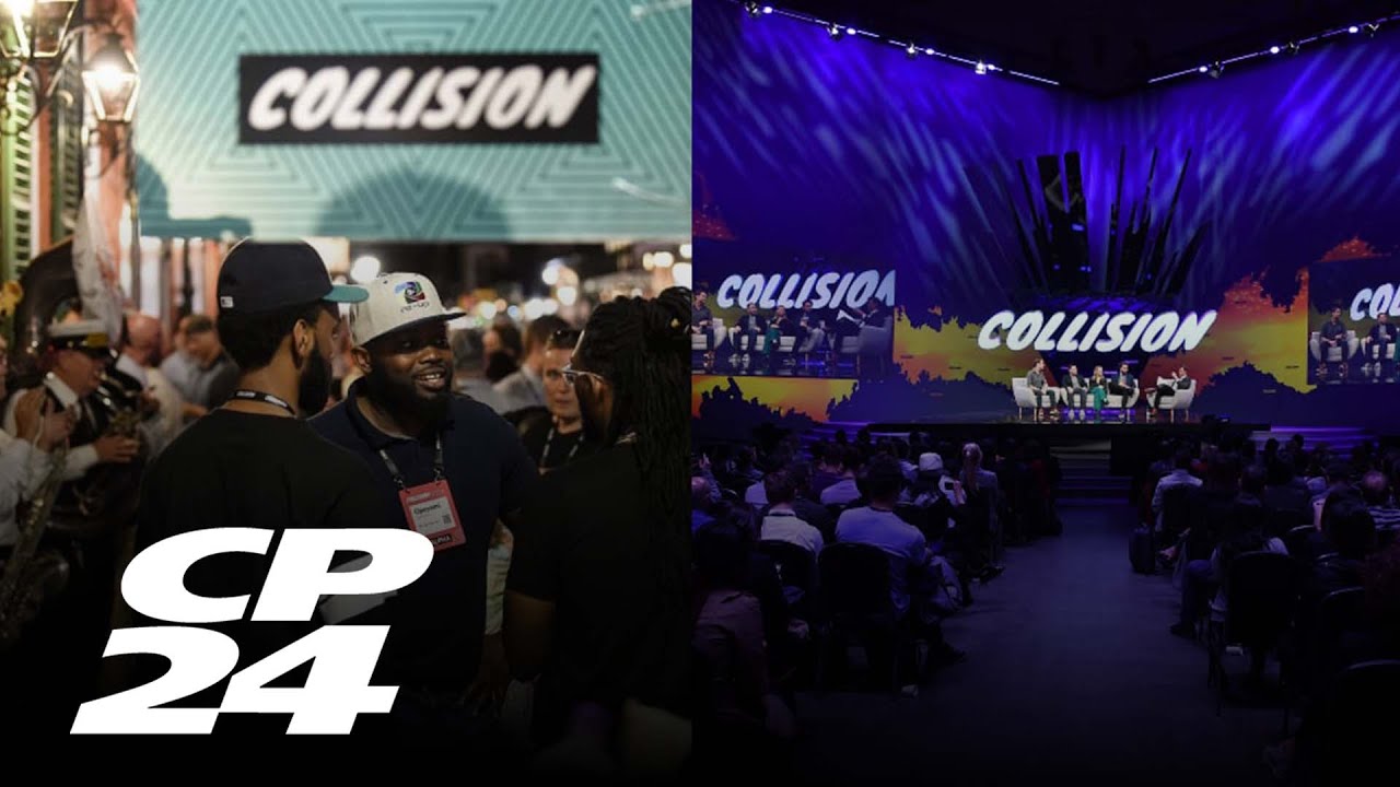 Toronto's tech community on full display at collision conference - YouTube