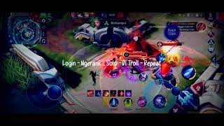 Story Wa 30 Detik ML 'Login-Ngerank-Solo-Di Troll-Repeat' | Mobile Legends Indonesia