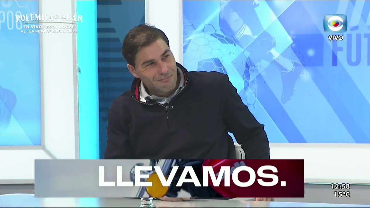Rafa García en la previa de la final del Intermedio