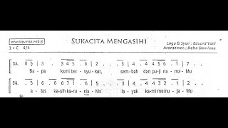 SUKACITA MENGASIHI - Cipt. Eduard Yani - Arr. Delta Damiana - Voc. Sastro Sihotang