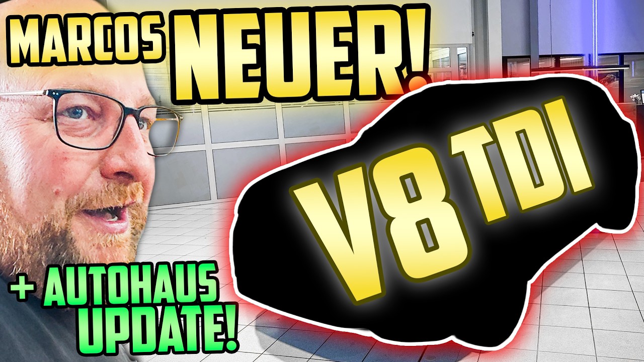Vom ELEKTRO FAN zum DIESEL DIETER?! - VW Touareg V8 TDI - Marcos NEUES Zugfahrzeug!