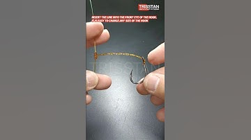 Easy bottom fishing knot | T-knot tutorial