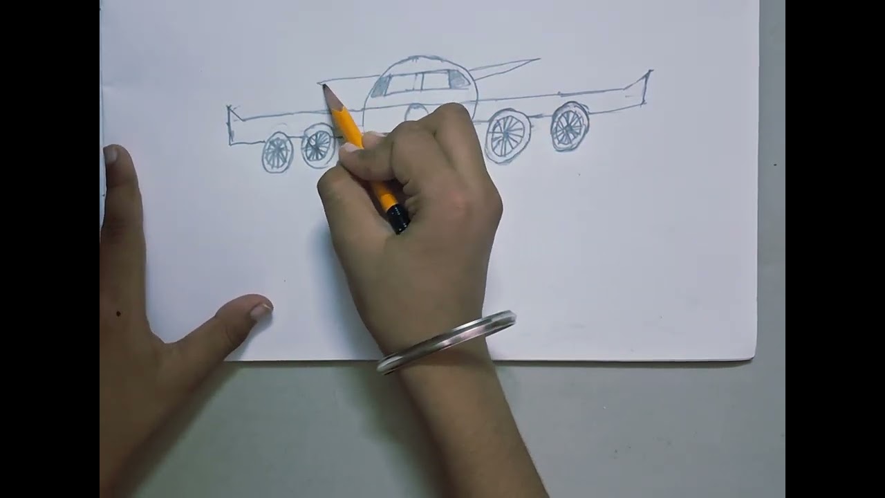 Drawing an aeroplane (part1)