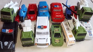 Merakit Mobilan Mainan, Koleksi Mobil Polisi, Asmr Mobil Mobilan Polisi
