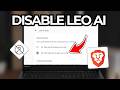 How to Disable Leo AI in Brave Browser (Tutorial 2026)