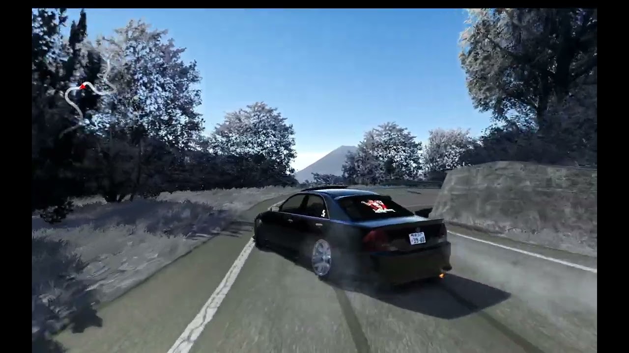 Drifting on Nagao with LSG Car Pack in Assetto Corsa! [w/900° Wheel]