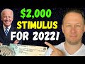 HUGE $2,000 STIMULUS CHECK UPDATE!! Fourth Stimulus Package Update  & Daily News + Stock Market