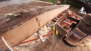 Milling Timbers On Site With My Wood-Mizer LT-35