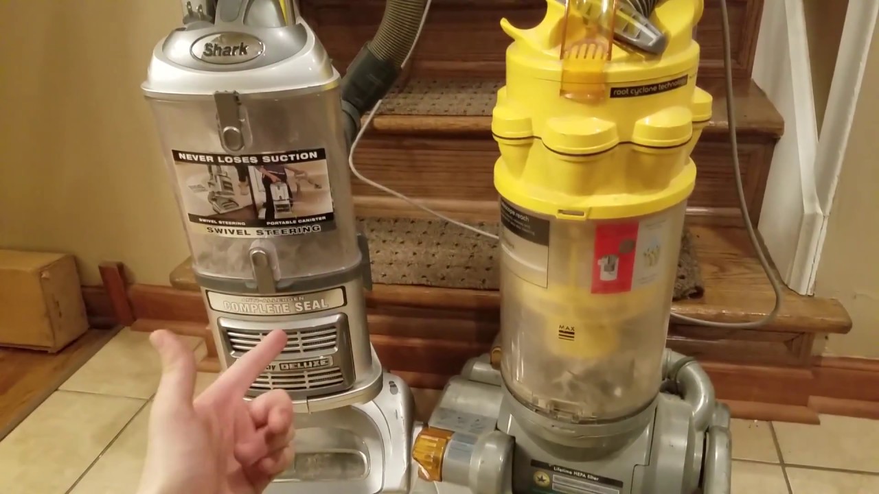 The Best Vacuum Cleaner? Shark vs Dyson Canister Showdown Review