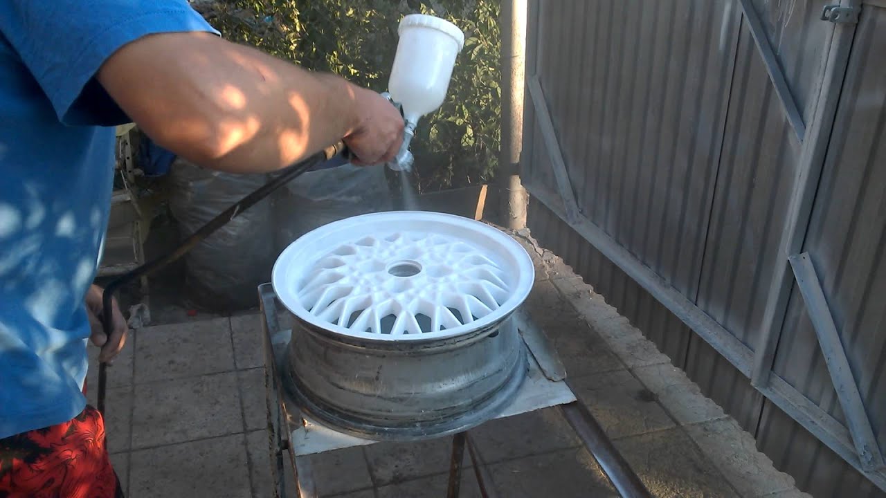 BBS RA. Aplicarea vopselei + xeralik